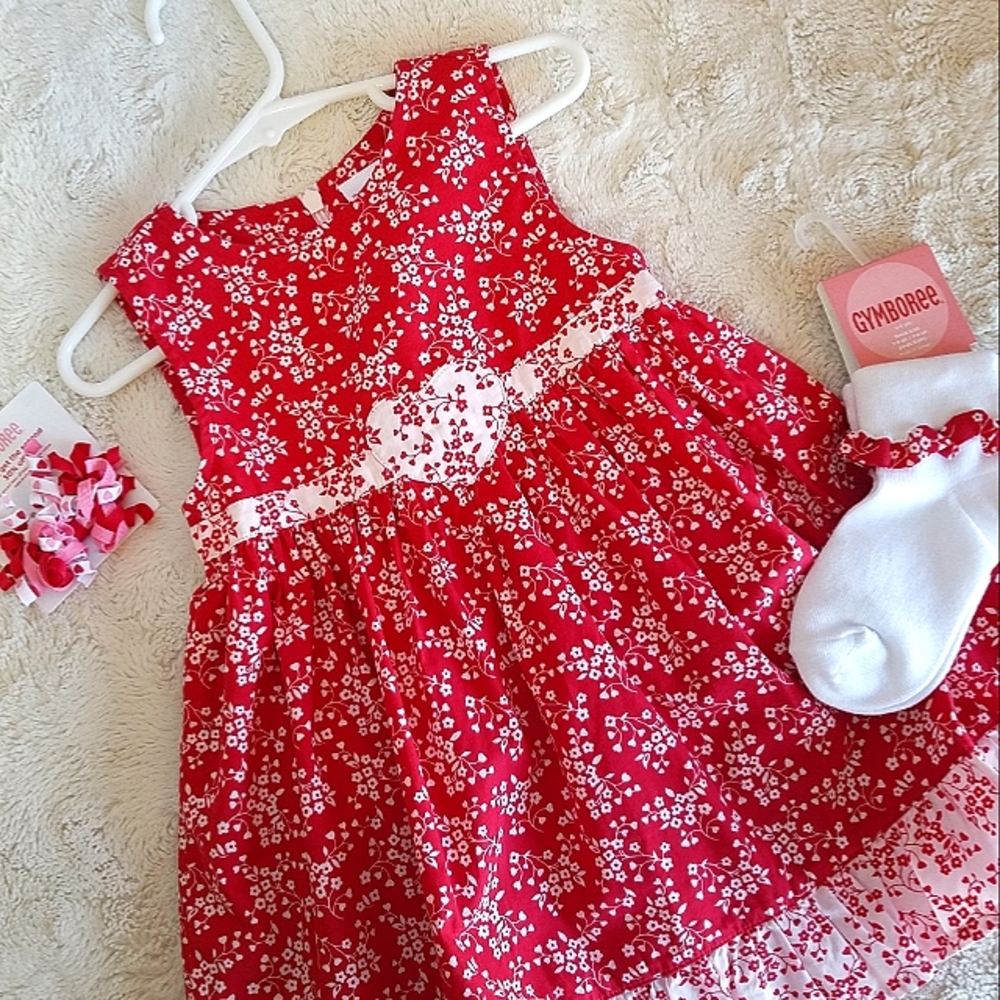 Valentine's 07 sweetheart Vintage dress + accessories NWT